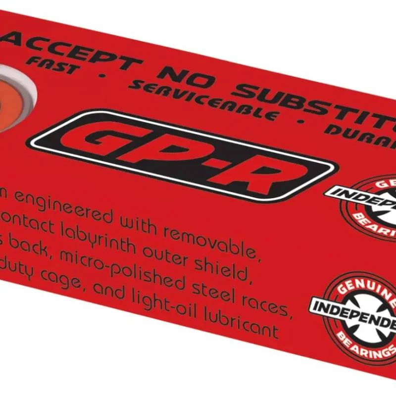 Łożyska INDEPENDENT GP-R Abec 5 Deskorolka 8 szt. Zestaw